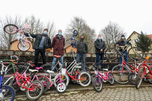 Osijek: BK "Furaj Lega" djeci SOS Dječjeg Sela Ladimirevci darovao bicikle