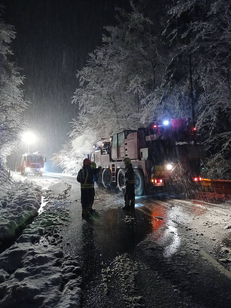 FOTO Snježni kaos paralizirao Austriju, zatvorili aerodrom u Beču, 30.000 kuća bez struje