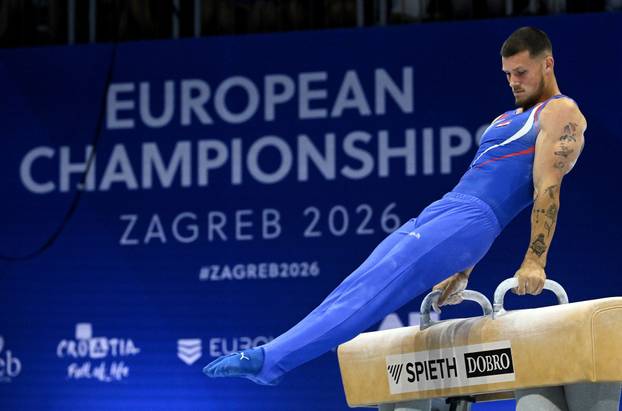 Zagreb: Europsko prvenstvo u muškoj sportskoj gimnastici