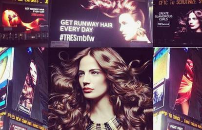 Na Times Squareu osvanuo je plakat našeg slavnog modela