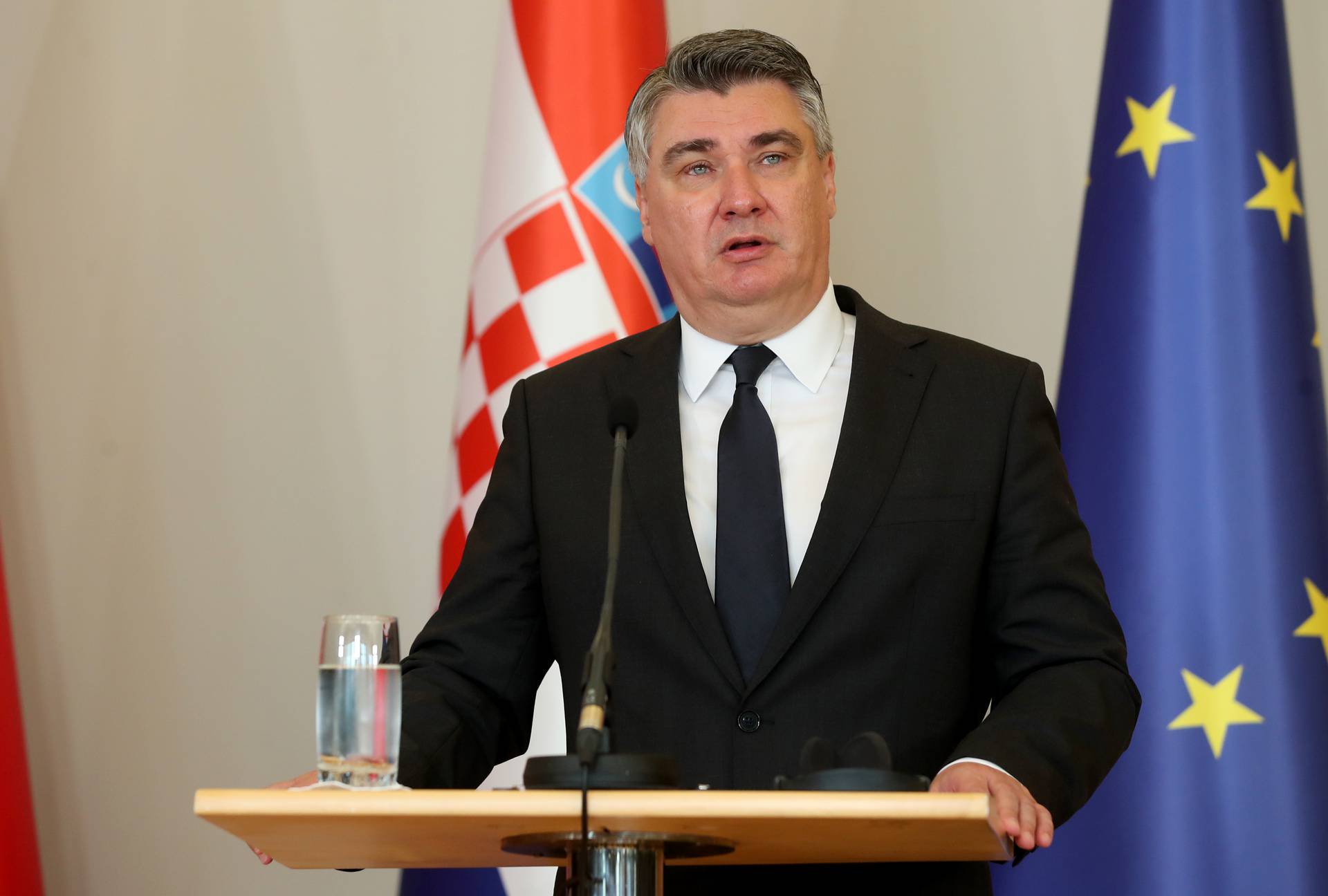 Zagreb: Zoran Milanović i Recep Erdogan zajednički se obratili medijima