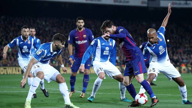 Spanish King's Cup - Quarters Final Second Leg - FC Barcelona vs Espanyol