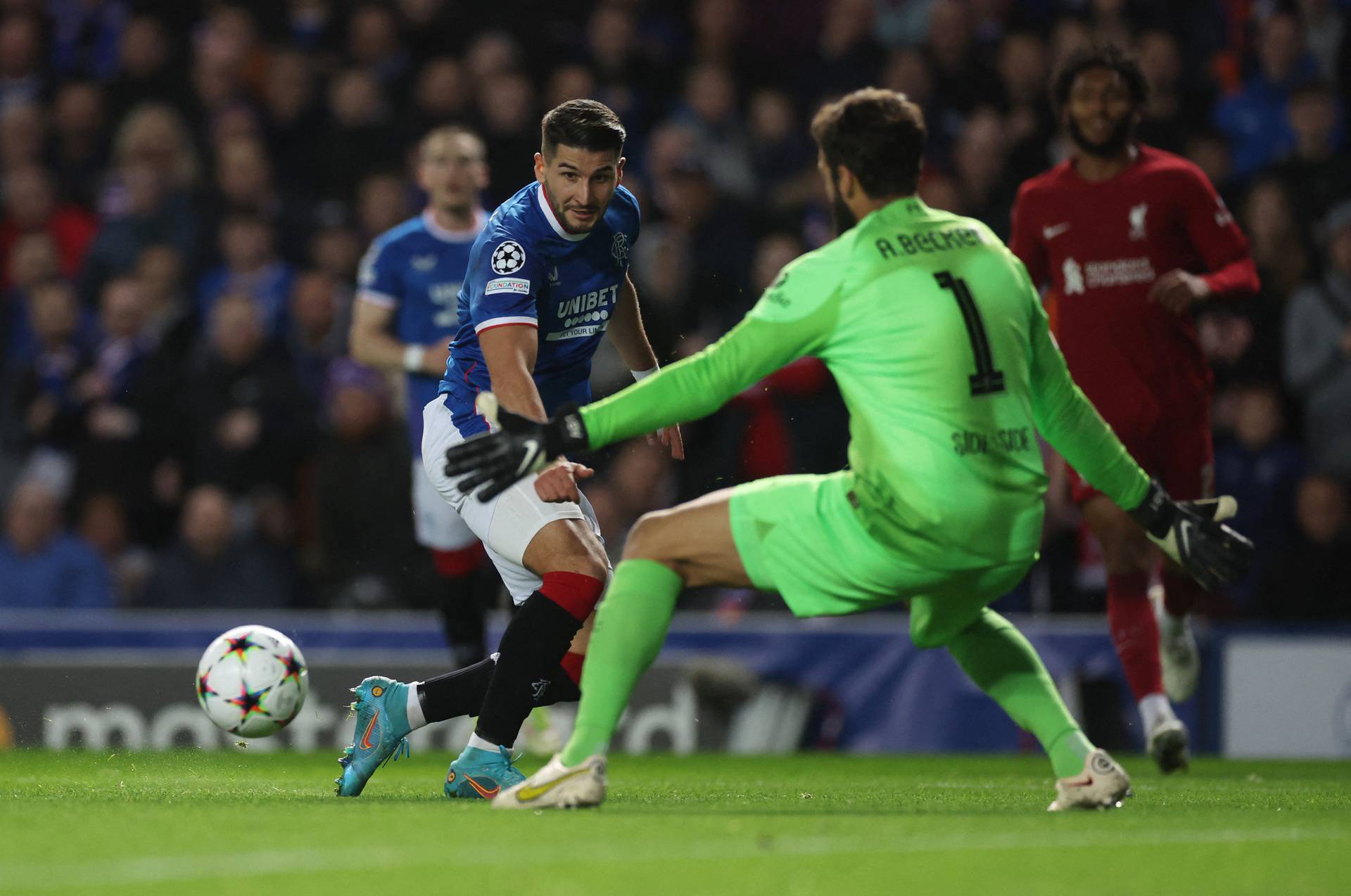 Champions League - Group A - Rangers v Liverpool