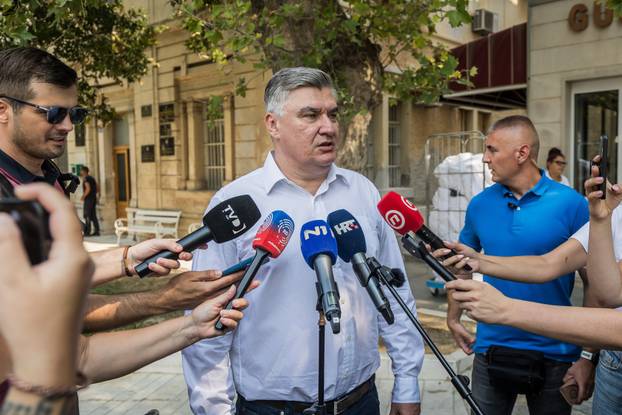 Zoran Milanović dao je izjavu nakon sastanka u Gradskom poglavarstvu Omiša