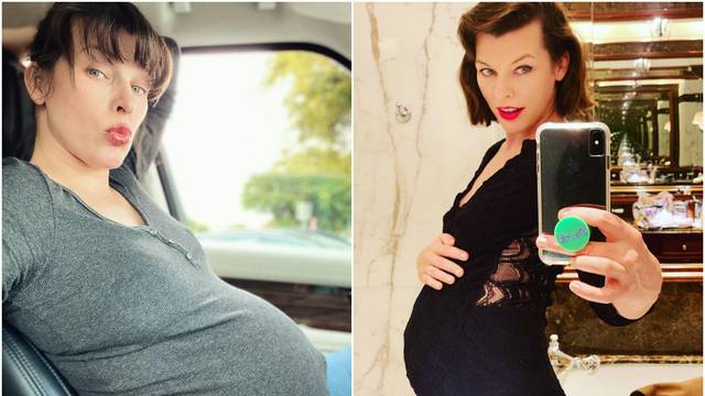 Jovovich pokazala kako izgleda u trudnoći: 'Imam 25 kg viška'