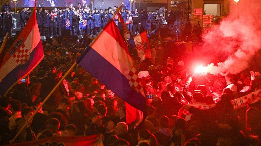 Zagreb: Svečani doček rukometnih reprezentativaca nakon osvojene bronce na Europskom prvenstvu