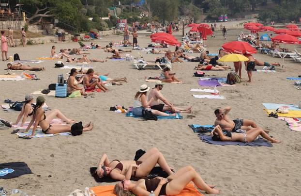 Zadnji trzaji ljeta na splitskim plažama