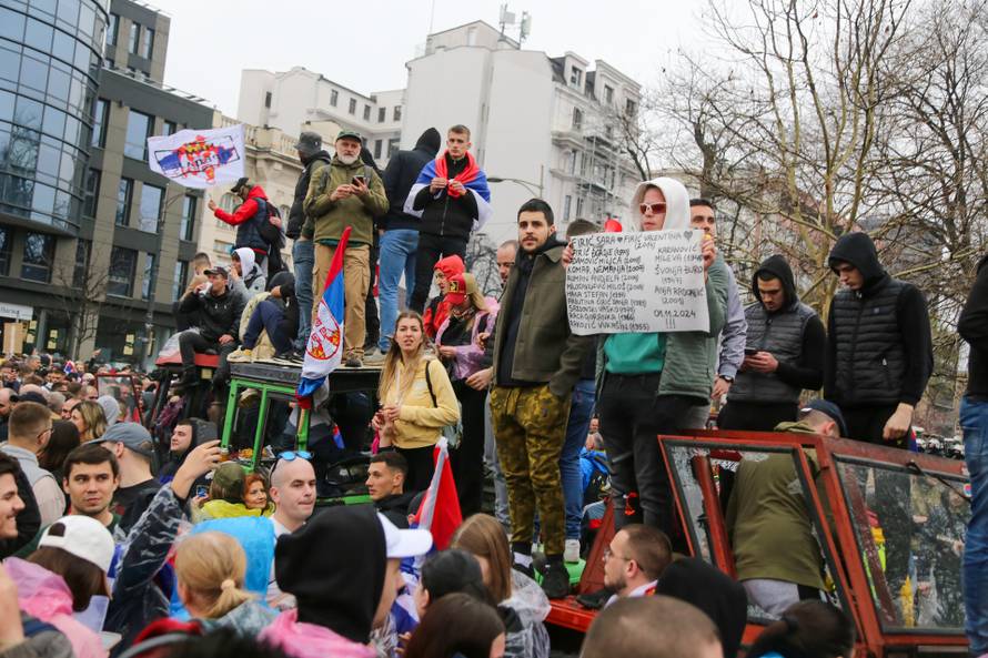 Počeo vjerojatno najveći prosvjed u povijesti Srbije "15 za 15"