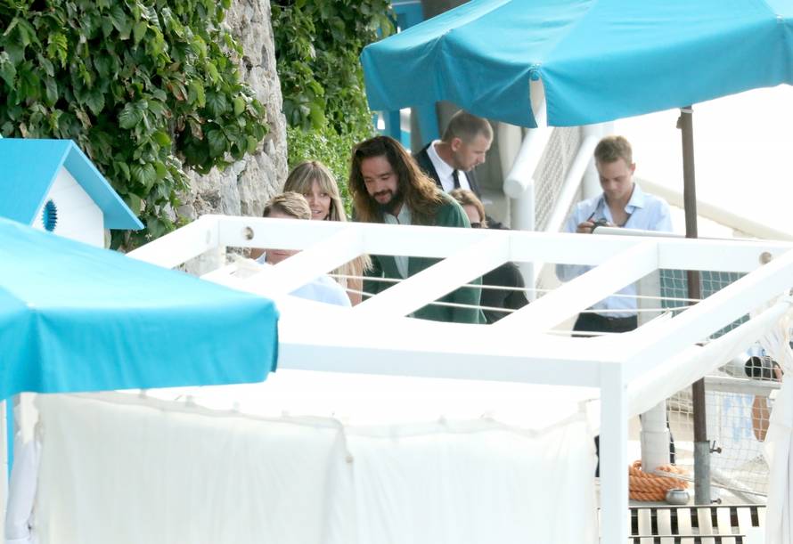 Capri: Heidi Klum i Tom Kaulitz dolaze na zabavu prije sutraÅ¡njeg vjenÄanja