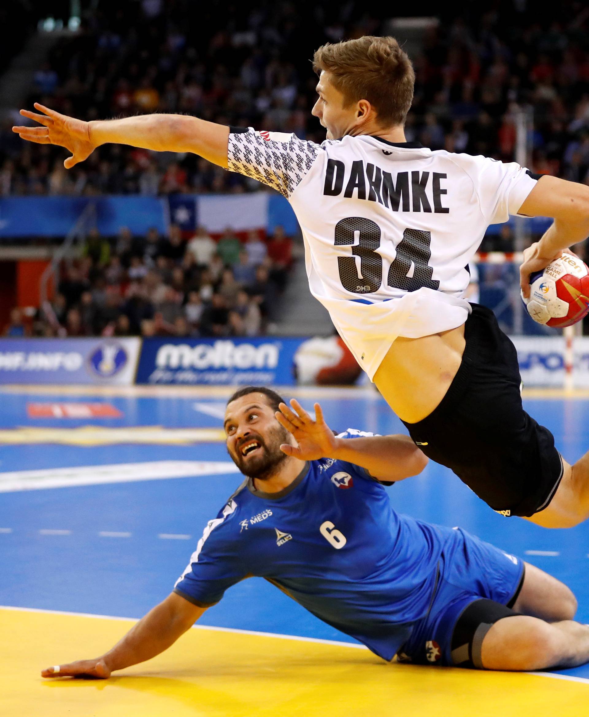 Men's Handball - Chile v Germany - 2017 Men's World Championship Main Round - Group C