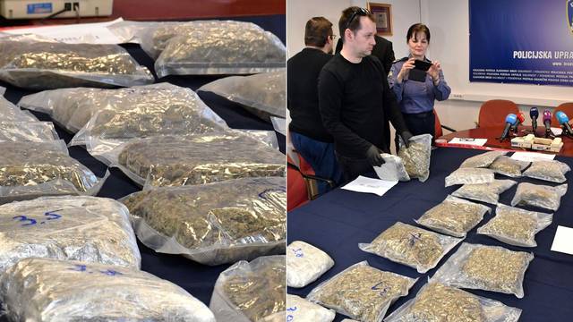U Hondi srpskih tablica kod S. Broda našli 8,8 kila marihuane
