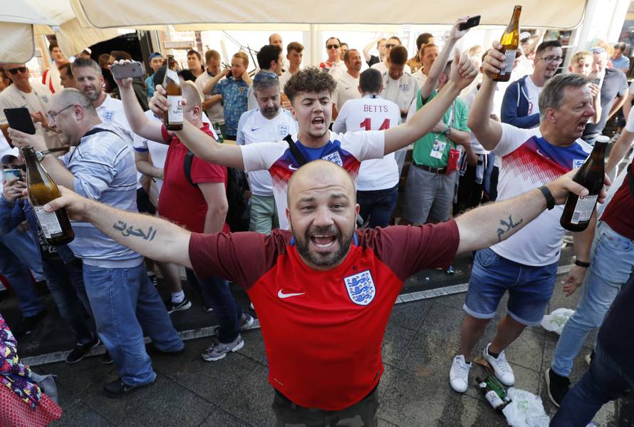 World Cup - Semi-Final - Croatia v England