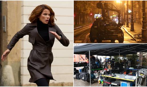 FOTO Pogledajte kako je Kate Beckinsale u Zagrebu snimala akcijski triler 'Canary Black'