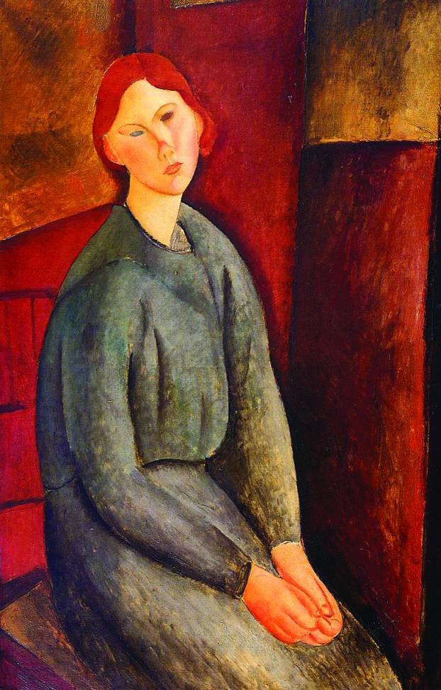 Amedeo Modigliani, “Annie Bjarne”