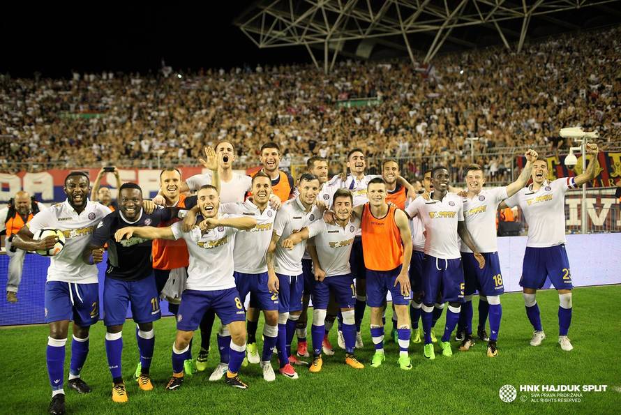 'Sveti' Ante Erceg zabio dva i odveo Hajduk u play-off EL-a!