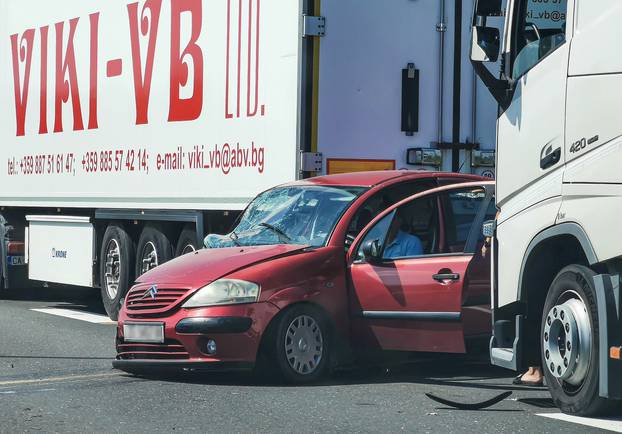 Prometna nesreća na autocesti Zagreb - Bregana
