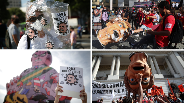 Na ulice Brazila izašlo 10 tisuća ljudi: Traže Bolsonarov opoziv te bolji i lakši pristup cjepivu