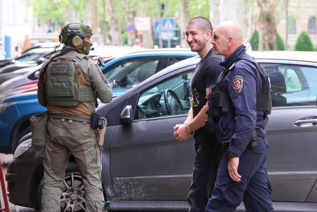 Petar Ćosić i Manuel Vulić Veneno dovedeni su na sud u Zagreb pod jakim mjerama osiguranja