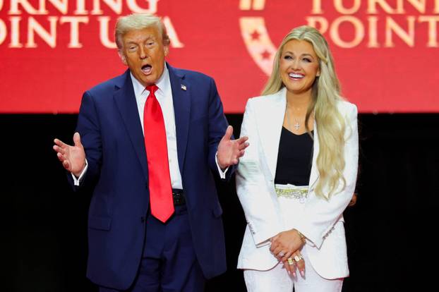 Memorial service for slain conservative commentator Charlie Kirk, in Glendale