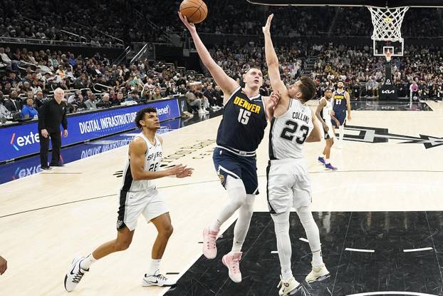 NBA: Denver Nuggets at San Antonio Spurs