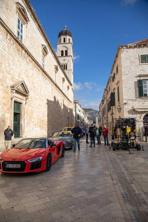 Dubrovnik: Pripreme za snimanje američke serije Jack Ryan na Stradunu