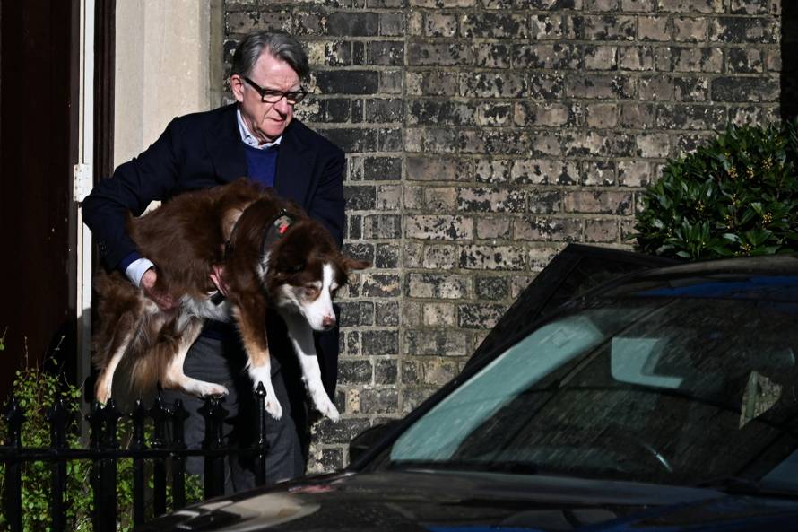 Former British Ambassador to the U.S. Mandelson faces uproar over links to Jeffrey Epstein