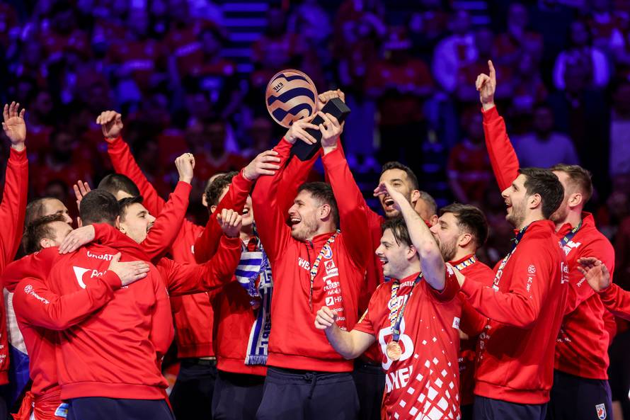 Dodjela medalja hrvatskoj rukometnoj reprezentaciji