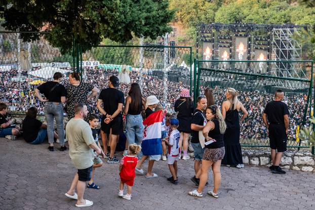 Atmosfera u Imotskom uoči koncerta Marka Perkovića Thomsona