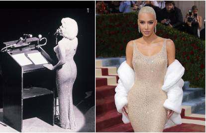 Kim stigla na Met Galu u kultnoj Marilynkinoj haljini: 'Smršavila sam 7 kila da bih stala u nju'