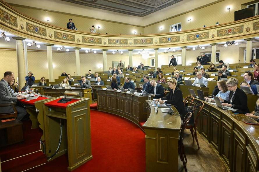 Zagreb: Sjednica gradske skupštine