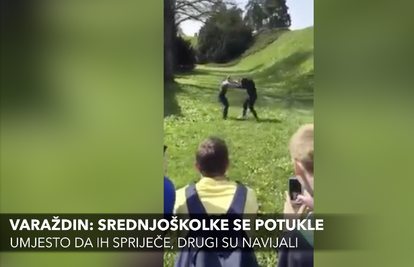 Drama u Varaždinu: Djevojke se tukle dok su drugi navijali