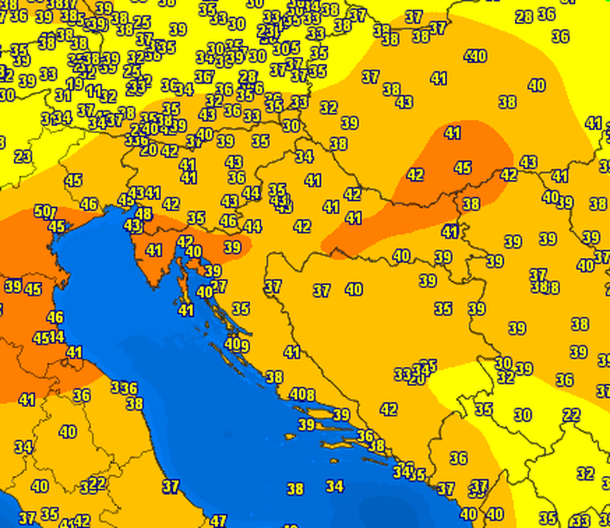 Opasno vrijeme dolazi prema Hrvatskoj: Izdan crveni alarm