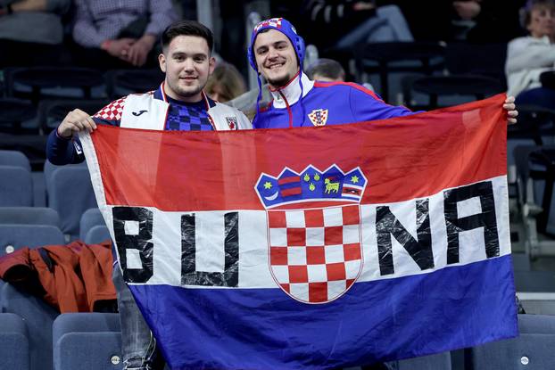 Koeln: Navijači na rukometnoj utakmici Europskog prvenstva između Hrvatske i Francuske 