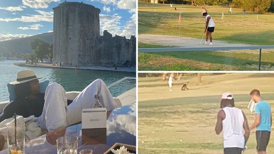 NBA zvijezda teška 120 milijuna dolara igra golf u Splitu...