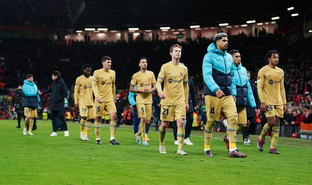 Manchester United v Barcelona - UEFA Europa League - Play Off - Second Leg - Old Trafford