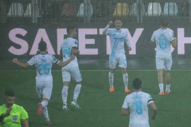 Utakmica između Rijeke i Sparte Prag u Konferencijskoj ligi prekinuta zbog kiše