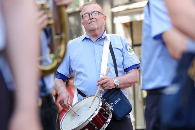 Proslava Dana grada Zagreba, glazbena kontrola Zagrebačkog orkestra ZET-a.