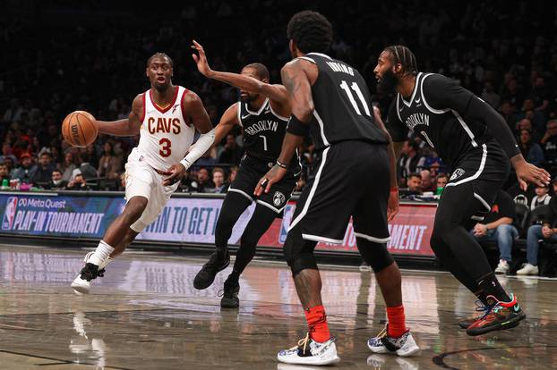 NBA: Playoffs-Cleveland Cavaliers at Brooklyn Nets