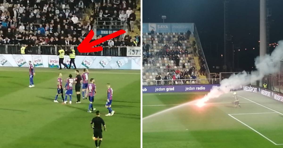 Sportske novosti - RUŽNE SCENE NA RUJEVICI Sukob policije i navijača: 'Više  navijača HNK Rijeka napalo zaštitara angažiranog na osiguranju