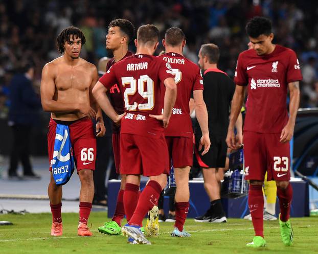 Napoli v Liverpool - UEFA Champions League - Group A - Diego Armando Maradona Stadium