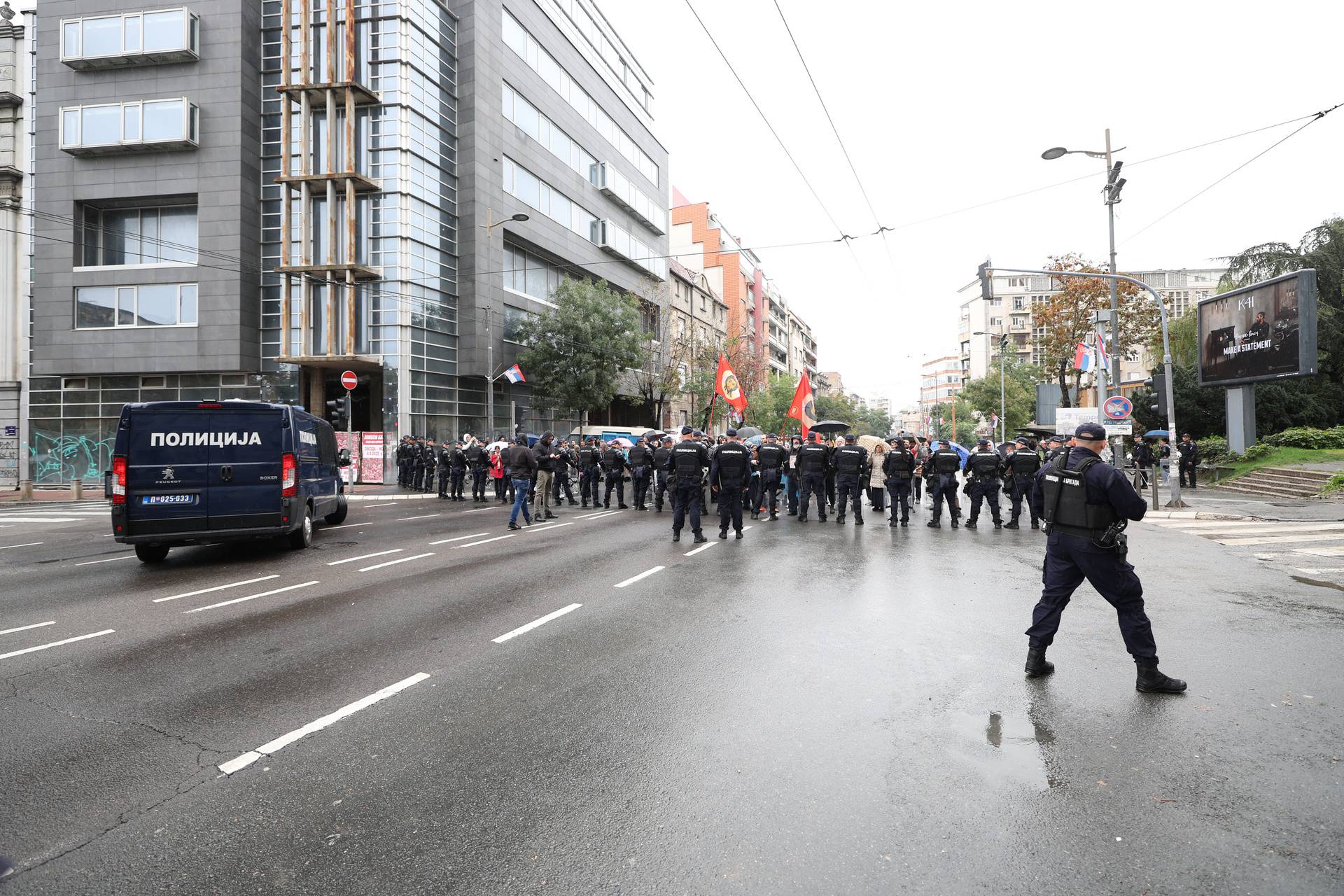 Beograd: Policija je blokirala protivnike Europrajda 