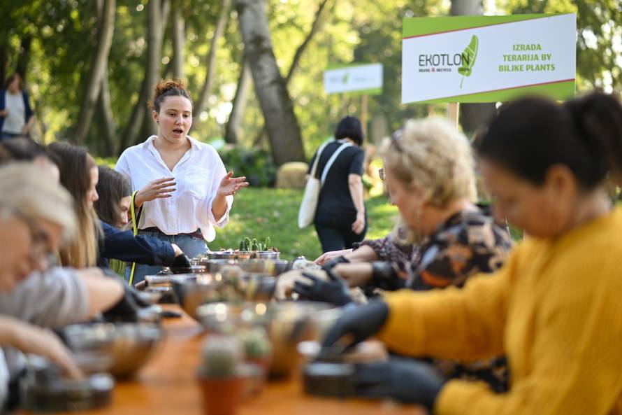 Zagreb: Na Bundeku se održava Festival zelenih navika Ekotlon 