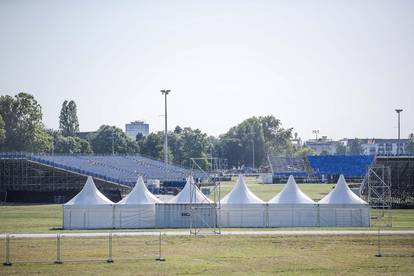 FOTO Zagreb se sprema za Eda Sheerana: Evo kako Hipodrom izgleda i što će sve pripremiti...