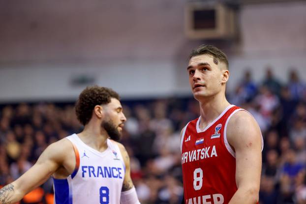 Zadar: Hrvatska i Francuska odigrali utakmicu kvalifikacija za EuroBasket