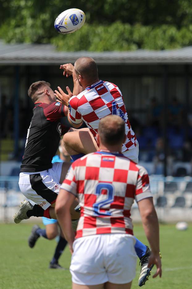 Zagreb: Europsko prvenstvo ragbi 7, Hrvatska - Wales