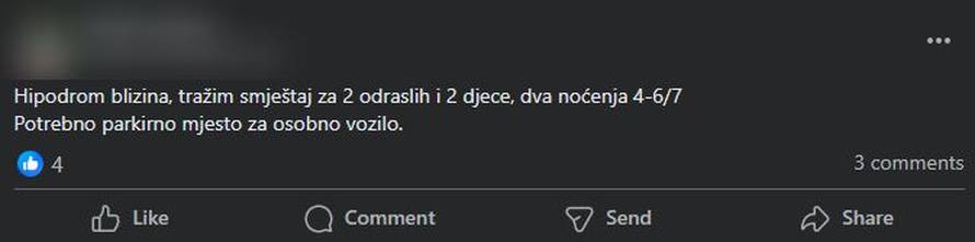 Hrvati masovno traže parking i apartmane u blizini Hipodroma zbog Thompsonovog koncerta