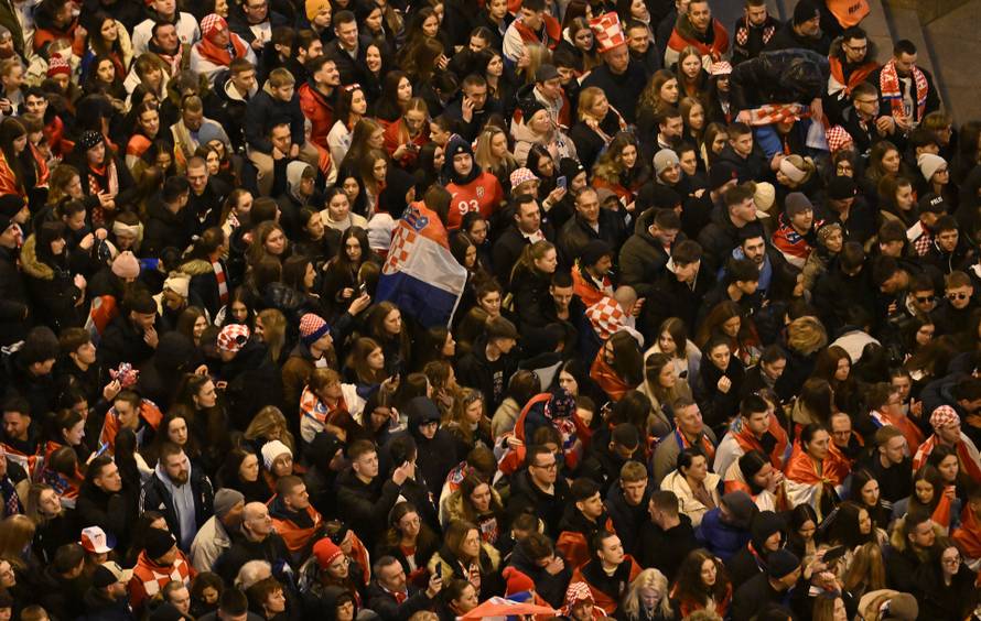 Zagreb: Docek broncanih rukometasa