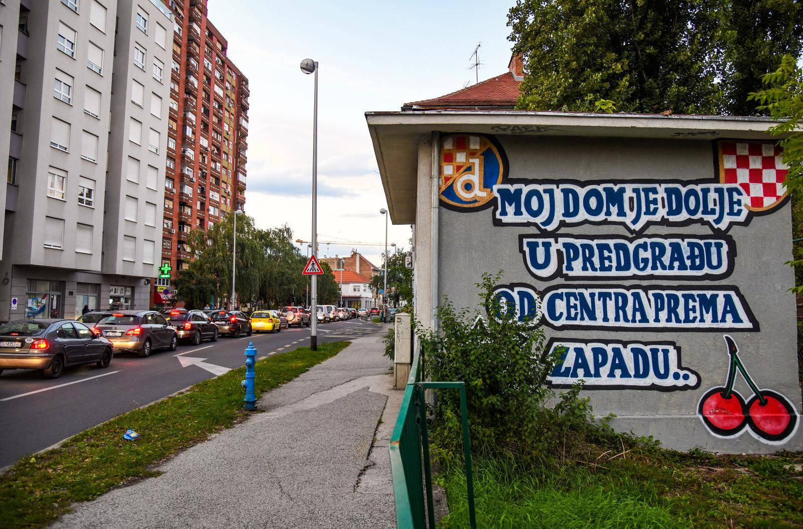 Zagreb: Murali i grafiti Bad Blue Boysa posvećeni Dinamu