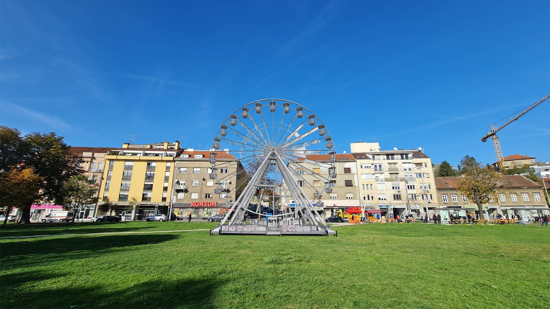 Zagreb eye: najvećI panoramski kotač kao glavna atrakcija zagrebačkog adventa