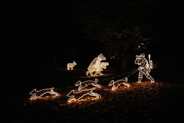 FOTO Kakvi prizori! Dvorac Trakošćan će uskoro sjajiti u čaroliji svjetlosnih instalacija